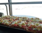 รูปขั้นตอนการทำที่ 1 ของ อาหารนานาชาติ 2019 23. Hawaiian pizza at work