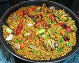 Foto del paso 8 de la receta Paella de arroz integral