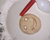 A picture of step 2 of Potato Smilies.