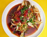 Gambar langkah 4 resipi Ikan Bawal Emas Masak Sweet Sour.