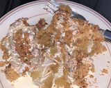 A picture of step 4 of Apple Crumble (Vegan).