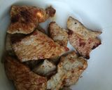 Bográcsos Bakonyi gombás szelet recept fázis 2 fotója