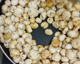 A picture of step 2 of Jaggery laddo.