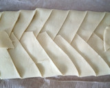 Foto del paso 4 de la receta: Trenza de hojaldre relleno de chocolate