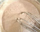 A picture of step 4 of Chocolate waffles.