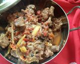 A picture of step 7 of Namkeen gosht | Quetta Rosh.