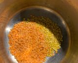 A picture of step 1 of Barely protein paniyaram.