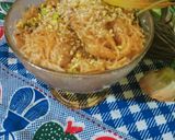 A picture of step 7 of Khoya vermicelli.