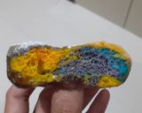 Foto langkah ke 7 dari resep Donat Rainbow Sate Donat Enak Lembut.
