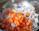 A picture of step 2 of Japanese Curry Tornado Omelette (Curry Omelette).