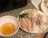 Hình bước làm 1 của món Bánh cuốn