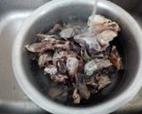 A picture of step 2 of Siri (Goat Head Stew).