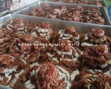 Foto langkah ke 4 dari resep Bikang mawar cokelat.