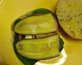 A picture of step 7 of Lamb burger.