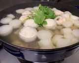 白玉蘿蔔貢丸湯的食譜步驟3照片