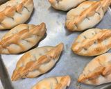 Foto del paso 4 de la receta: Empanadas de pollo, salsa blanca y espinaca