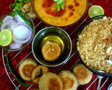 दाल बाटी चूरमा(dal baati churma recipe in hindi) रेसिपी चरण 8 फोटो