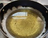 A picture of step 5 of Mumbai famous street side vada pav.