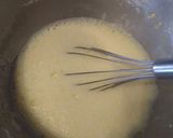 Une image de l'étape 2 de Flan chocolat blanc mure.