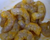 A picture of step 2 of Prawn pulao.