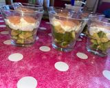 Une image de l'étape 3 de Verrines avocat saumon🥑🍣.