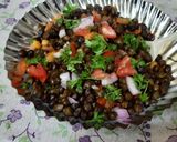 A picture of step 5 of Boil green chickpeas chatpata chaat masala.