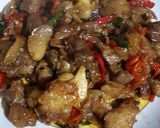 Foto langkah ke 2 dari resep Oseng daging tetelan mercon.