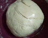 A picture of step 6 of Spicy lentils (kamande)in milk and cinnamon raisins chapati.