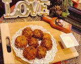 A picture of step 4 of Potatoes pancakes with chicken.