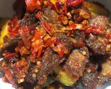 Foto langkah ke 9 dari resep Dendeng Terong Balado.