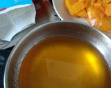 A picture of step 2 of Mango Souffle.