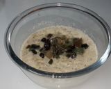 A picture of step 6 of Eggless Christmas Fruit Cake.