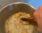 A picture of step 1 of Manchego and chorizo croquettes.