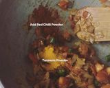 A picture of step 3 of Paneer do Pyaza.