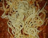 A picture of step 14 of Spaghetti & Meat Sauce.