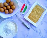 A picture of step 1 of Egg Fingers.