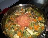 Foto del paso 4 de la receta: Estofado de pollo con verduras y champiñones