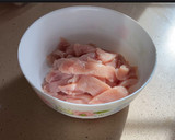 Foto del paso 1 de la receta: Tiras de pollo agridulce