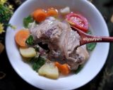 Foto langkah ke 8 dari resep Sup Punggung Ayam Kampung ala Rumah Kami.