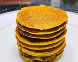 รูปขั้นตอนการทำที่ 5 ของ แพนเค้กฟักทอง (ไม่ไข่ ไม่แป้ง ไม่น้ำตาล) Pumpkin Pancake (Plantbased/Vegan)
