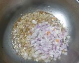 A picture of step 2 of Paneer Bhurji.