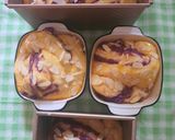 Foto langkah ke 8 dari resep Almond Purple Sweet Potato Brioche.
