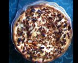 Une image de l'étape 3 de Tarte salée aux lardons pignons noix et gorgonzola.