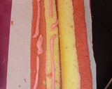 Foto langkah ke 7 dari resep Checkerboard pink cake.