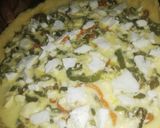 Une image de l'étape 4 de Quiche Gumus aux poivron.