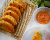 Foto langkah ke 4 dari resep Cheese Egg Dumpling.