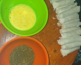 صورة لخطوة 2 من وصفة رولات الزعتر المحشيه