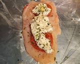 A picture of step 2 of Tomato & Basil Chicken Roll Ups.