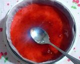 Foto del paso 9 de la receta: Tarta de fresas con dos tipos de quesos y fresones glaseados