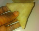 A picture of step 9 of Samosa wrap& folding method recipe.
